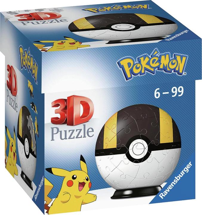 Produktbild Ravensburger Pokémon Pokéballs Hyperball (54 Teile)