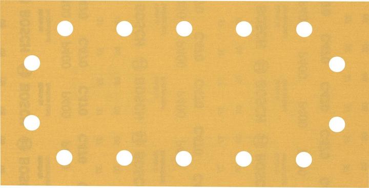 Actual product image Bosch Professional Zubehör Expert C470 Sandpaper with 14 holes for orbital sander, 115 x 230 mm, G 400, 50 pcs. (400)