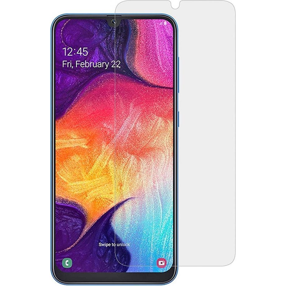 Screenguard Samsung Galaxy A50 Panzerglas Schutzfolie Case Friendly Design (Samsung Galaxy A50), Smartphone Schutzfolie,...