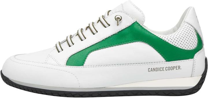 Image du produit Candice Cooper Runlo Flash-sneakers van verouderd leer, wit, Wit, 39 EU (39)