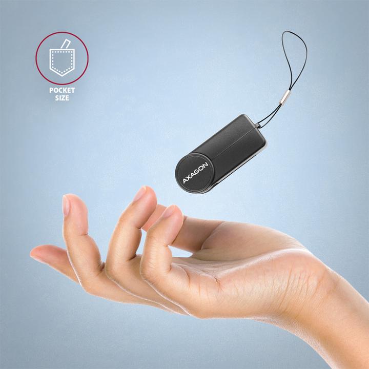 Produktbild Axagon CRE-SMPC USB-C Smart Card PocketReader (USB 2.0)