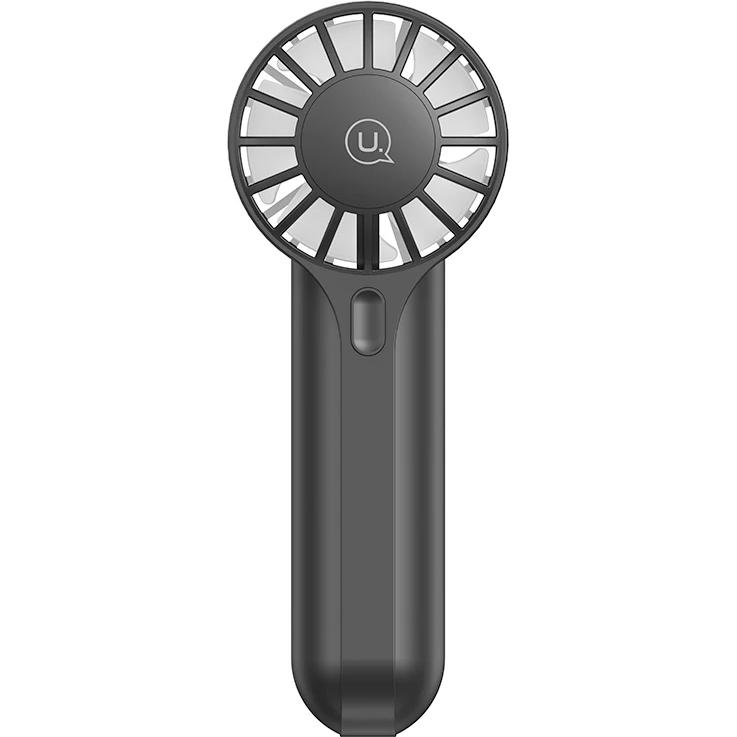 Usams ZB288 High-speed Handheld Mini Fan 1200mAh Black, Ventilator