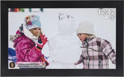 Actual product image Denver Frameo PFF-1501 schwarz 39,6cm (15,6 ) 16GB (15.60")