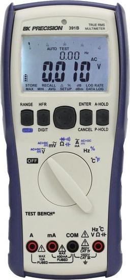 Immagine prodotto BK Precision Multimetro digitale, IR-USB True-RMS 1kV 10A 100kHz 40MOhm 40000uF (CAT IV 600V, CAT III)