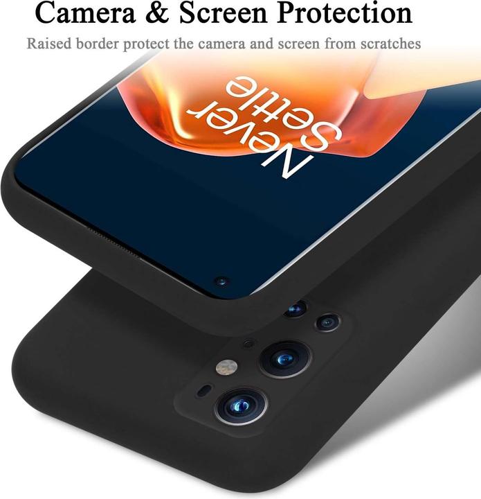 Image du produit Cadorabo Coque pour OnePlus 9 PRO TPU Liquid Silicone Case (Realme 9 Pro+)