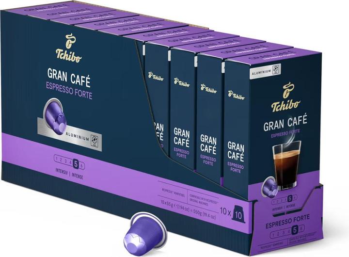 Tchibo Gran Café Espresso Forte (100 x Port.)
