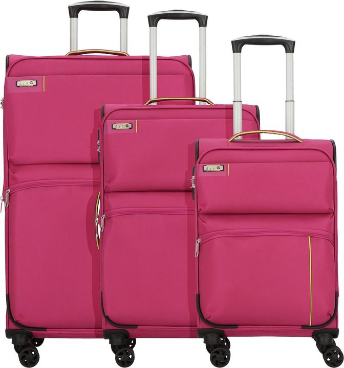 Actual product image D&N Travel Line 6704 - 3-piece suitcase set (192 l)