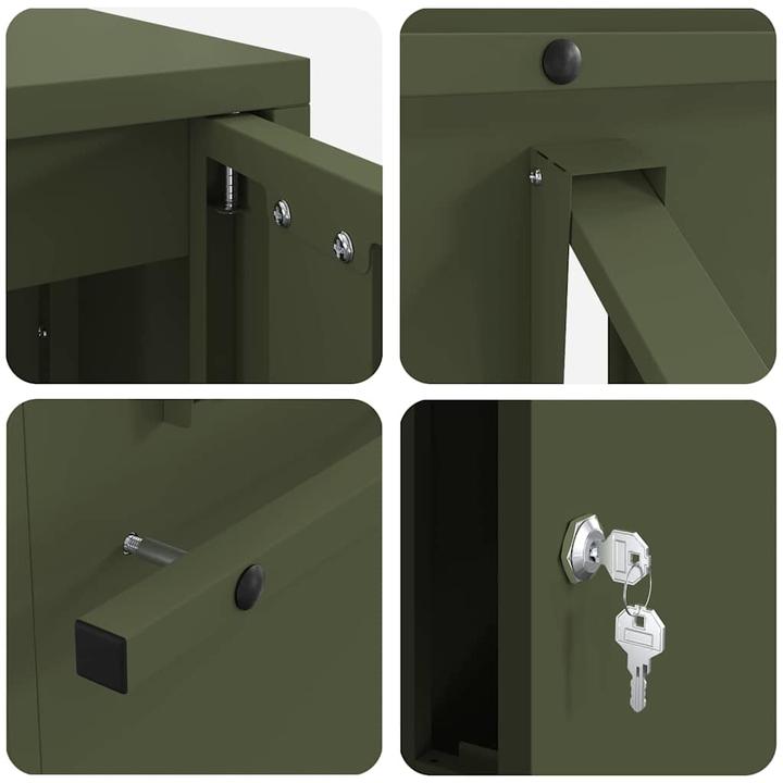 Produktbild vidaXL Outdoor Briefkasten