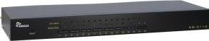 Actual product image Intertech 16-Port KVM Switch, 16 x, USB, VGA