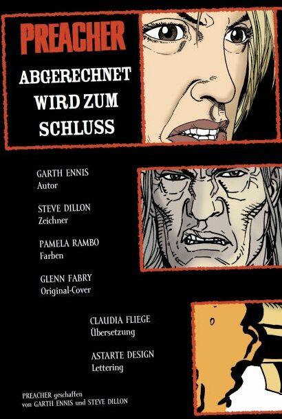 Produktbild Panini Abgerechnet wird am Schluss (Deutsch, Garth Ennis, 2011)