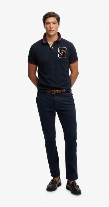 Produktbild Superdry Vintage Athletic Patch Poloshirt (L)