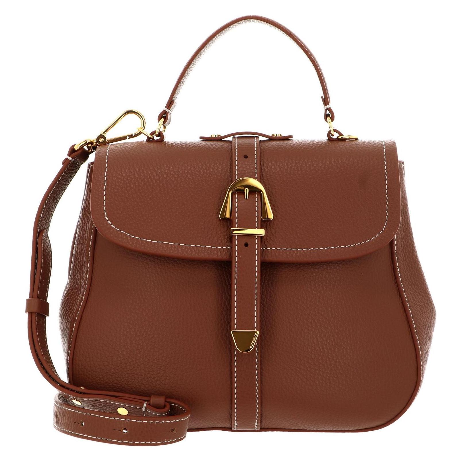 Coccinelle, Damen, Handtasche, Magalu Handbag Grained Leather, Braun