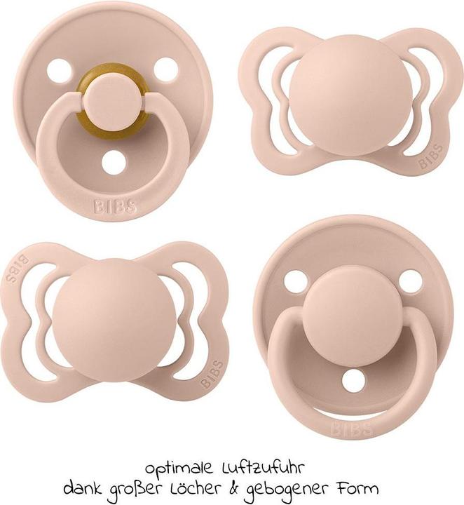 Image du produit Bibs tétine Try-It Collection, Blush (4 x, jusqu'à 6 M.)