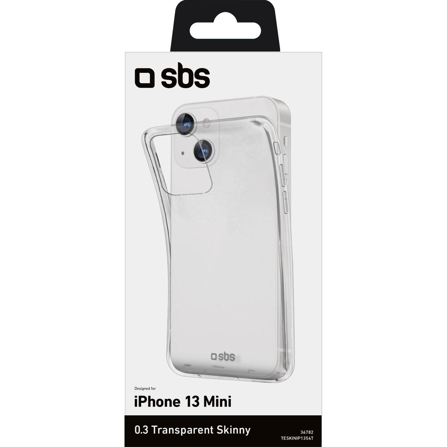 Thumbnail - SBS Schutzhülle (Apple iPhone 13 mini), Smartphone Hülle, Transparent
