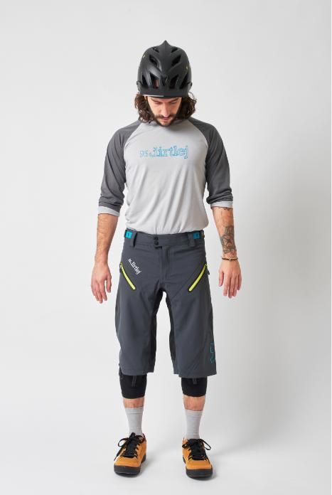 Image du produit dirtlej Trailscout Shorts Waterproof, bleu/citron vert, XXL (XXL)