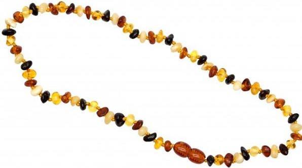 Produktbild Mainardi Natur Bernstein 32cm farbig Drehverschl