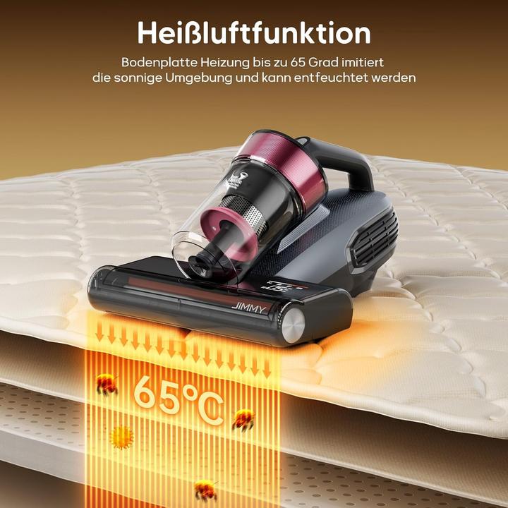 Produktbild Jimmy BX8 Milbensauger mit UV-Licht & Heissluftfunktion