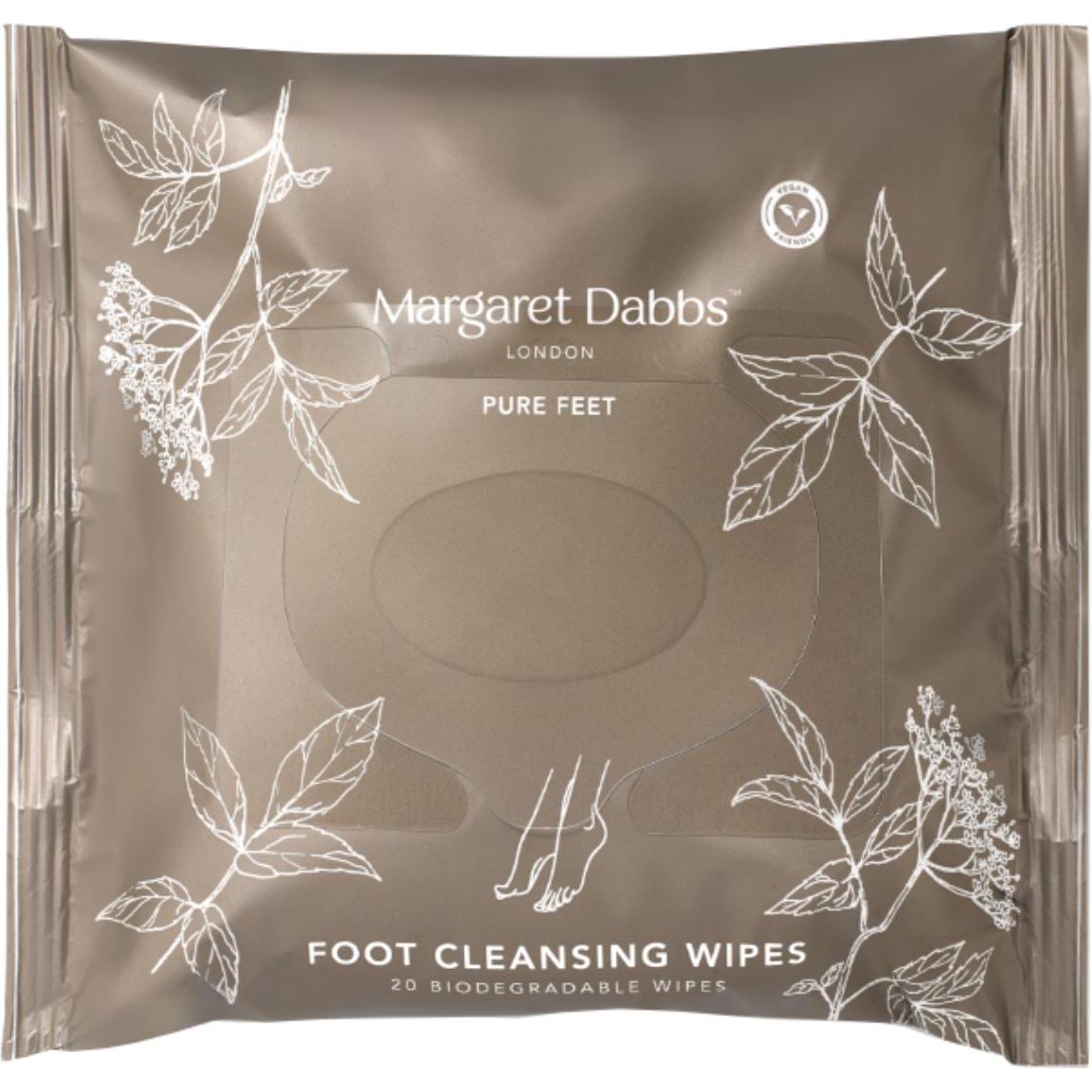 Thumbnail - Margaret Dabbs London, Fusspflegemittel, PURE Foot Cleansing Wipes (Fussdeodorant & -puder)