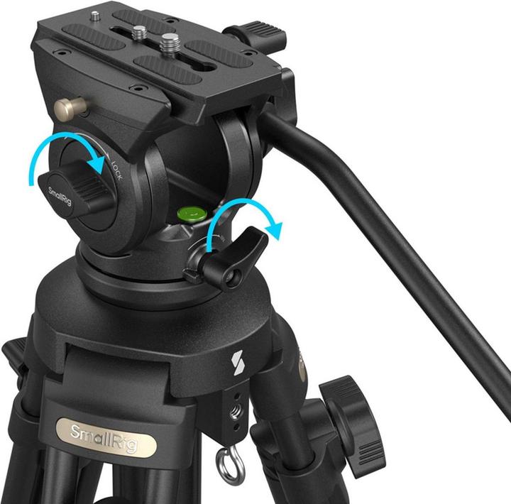 Actual product image SmallRig Lightweight Video Tripod Kit AD-50 Lite (Metal)