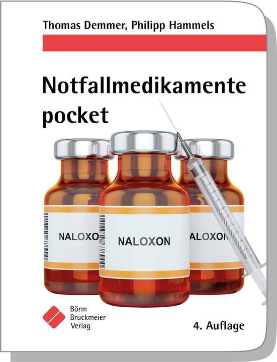 Actual product image Notfallmedikamente pocket (German, Philipp Hammels, Thomas Demmer, 2023)