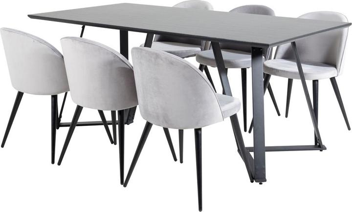 Produktbild Ebuy24 Essgruppe Marina 23 (7-teilig) (MDF, Stahl)