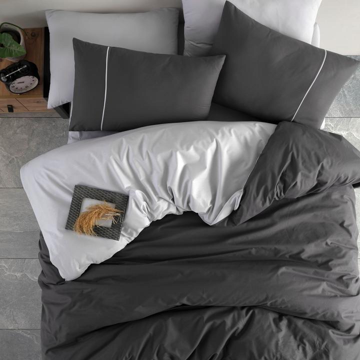 Image du produit Buona Notte UNI noir/gris (Housse de couette, 50x70 cm)