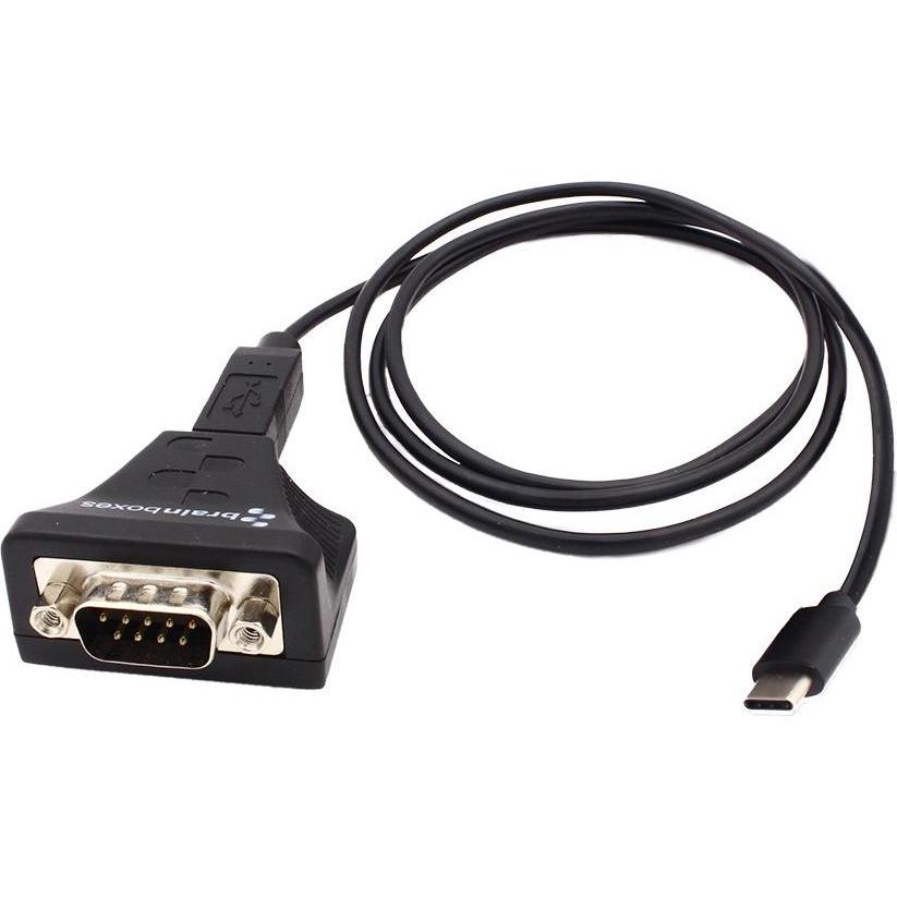 Brainboxes USB-C to 1 Port 422/485 (USB Typ-C, 16 cm) (US-720)