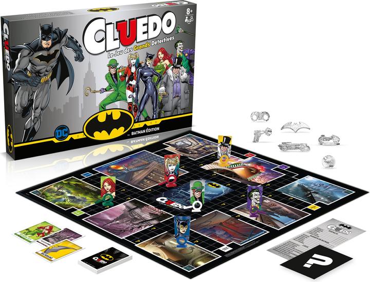 Productafbeelding Winning Moves Cluedo - Batman (Engels) (WIN4147) (Engels, 2 - 4 Spelers)
