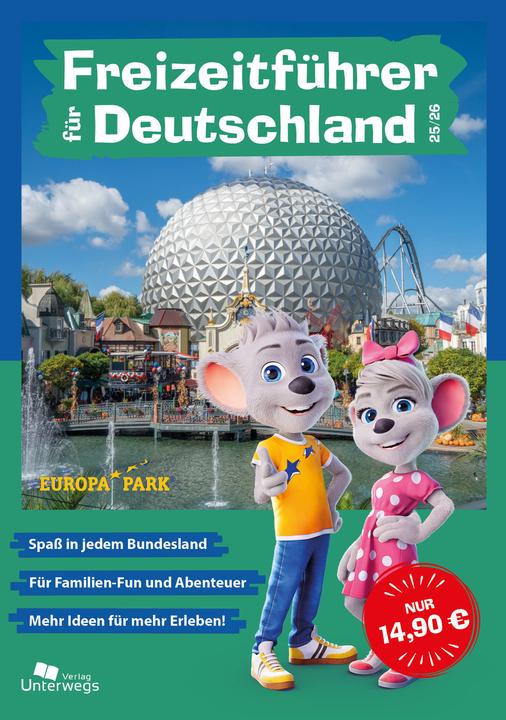 Produktbild Freizeitführer für Deutschland 2025/202 (Deutsch, Unterwegs Verlag GmbH, 2025)