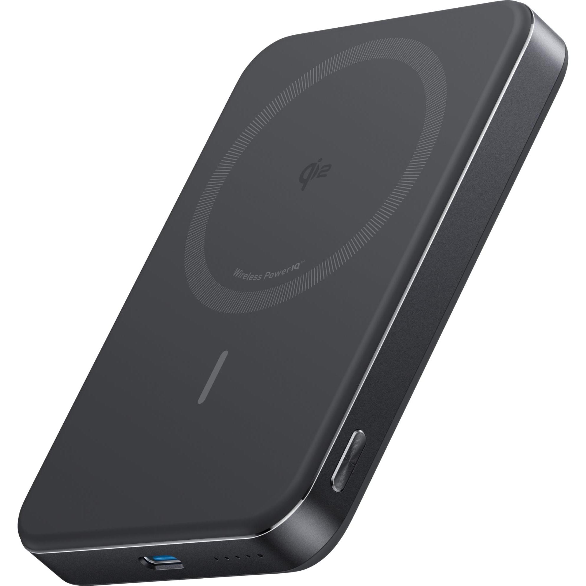 Anker MagGo (10000 mAh, 15 W), Powerbank, Schwarz