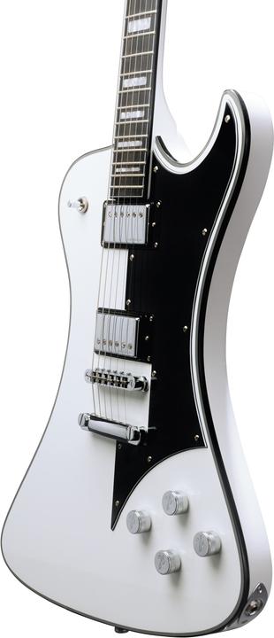 Actual product image Hagstrom Electric Guitar, Fantomen, White Gloss (Electric guitar, Body: Mahogany, Fingerboard: Resinator, Neck: Mahogany)