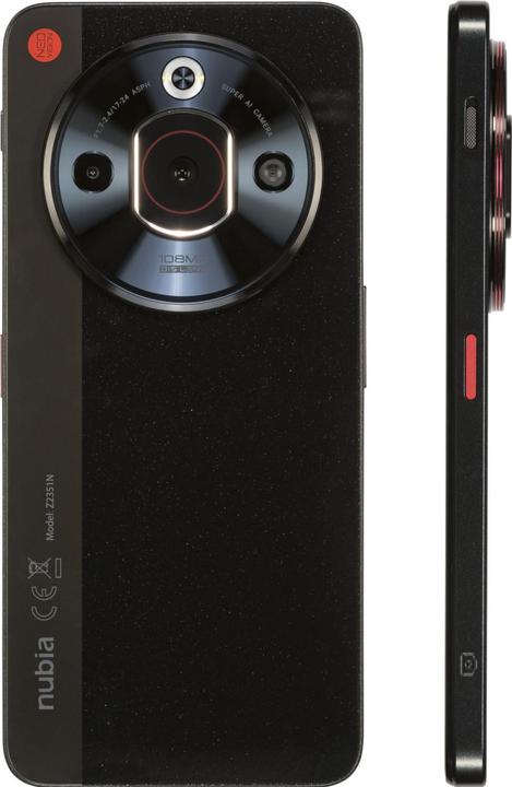 Produktbild Nubia Mobile Phone Focus Pro 5G / 8GB / (256 GB, Black, 6.72", Dual SIM, 5G)