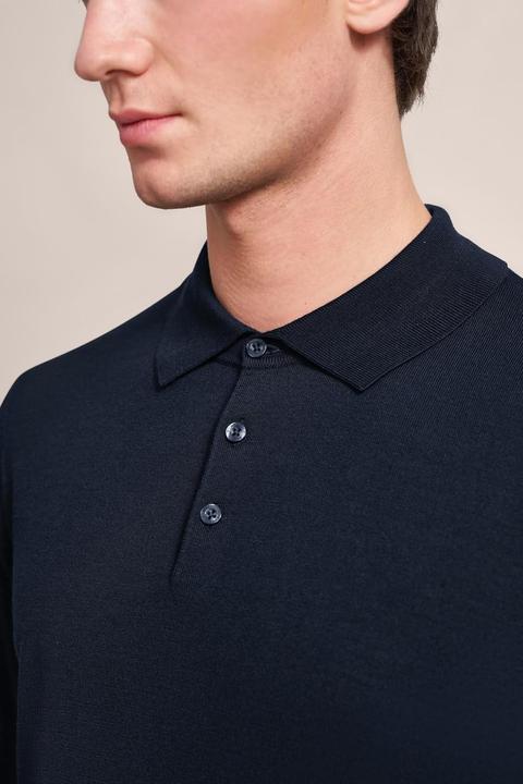 Produktbild Bugatti heren trui ronde hals, blauw, M (M)