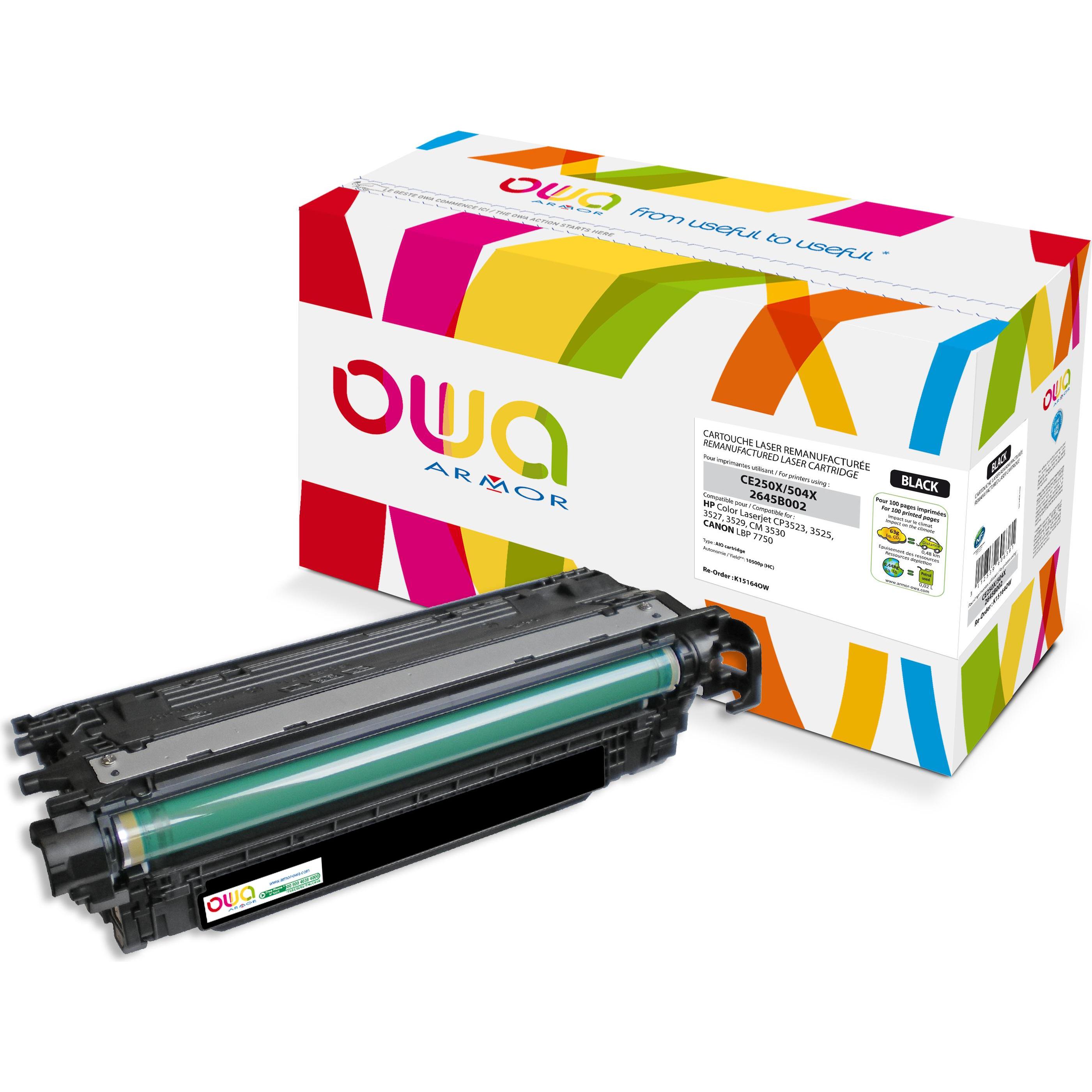 Armor OWA, Toner, Mit hoher Kapazität - Schwarz - kompatibel (BK)