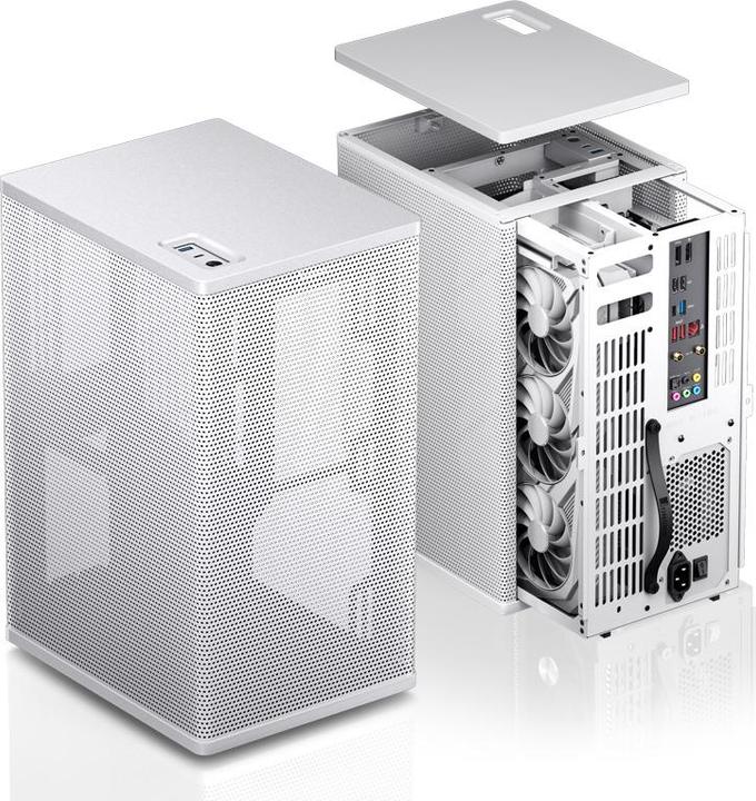 Actual product image Jonsbo VR3 Mini-ITX PCI-E 4.0 - white (ITX)