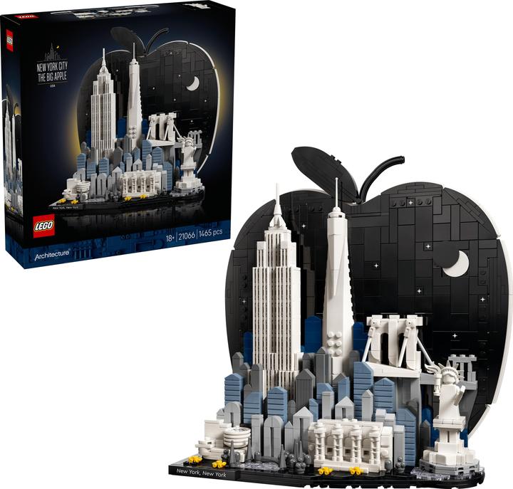 Produktbild LEGO New York City - The Big Apple (21066, LEGO Architecture)