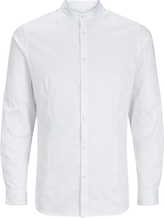 Jack & Jones Jprblaparma Band Collar Shirt L/S Ln