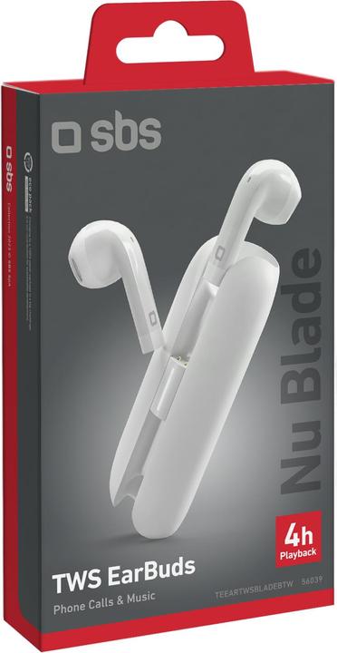 Actual product image SBS TWS pocket-sized earphones with charging case (96 h, Wireless)