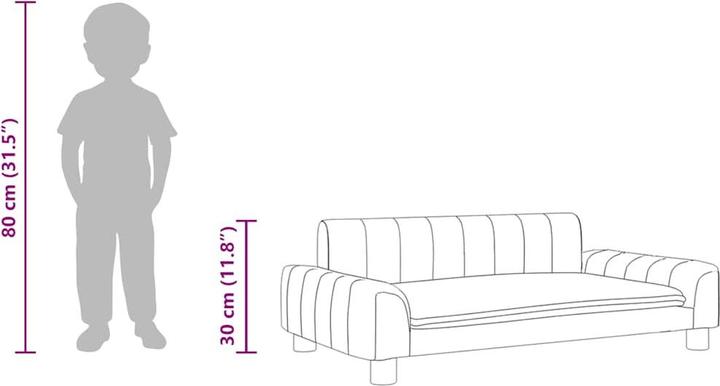 Produktbild vidaXL Isabella (Kindersofa)