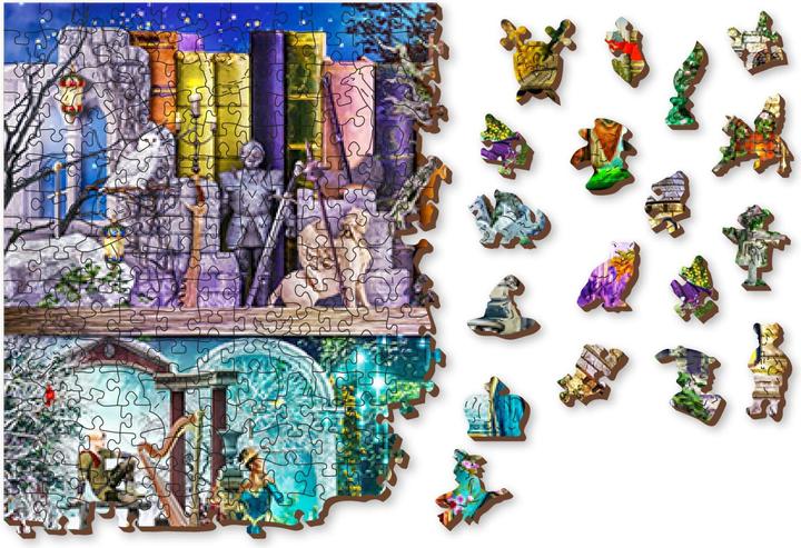 Immagine prodotto WoodenCity Puzzle in legno WOODEN CITY C'era una volta una favola 2in1, 2000 pezzi ECO (2000 pezzi)