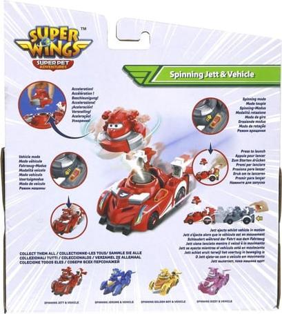 Produktbild Alpha Toys Spinning Jett & Fahrzeug