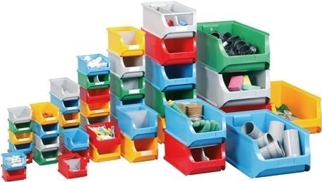 Actual product image Allit 456203 Storage viewing box (W x H x D) 100 x 60 x 100 mm Green 1 pc.