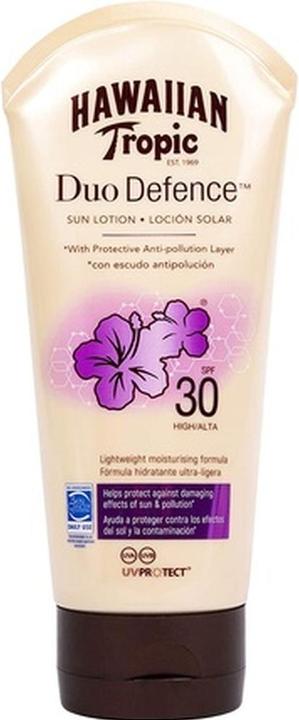 Hawaiian Tropic Duo Defence Sun Lotion (Sonnenlotion, SPF 30, 180 ml)