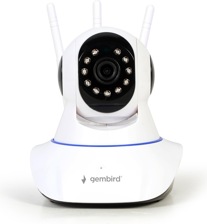 Actual product image Gembird IP-Cam Smart WiFi 355°Rotat. 120°Tilt.wink. (1920 x 1080 Pixels)