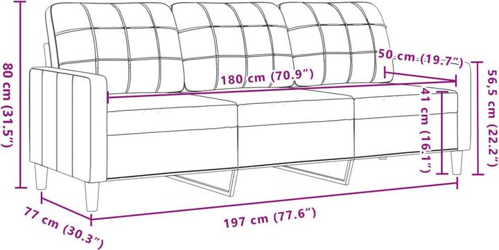 Actual product image vidaXL Laja (Upholstery set)