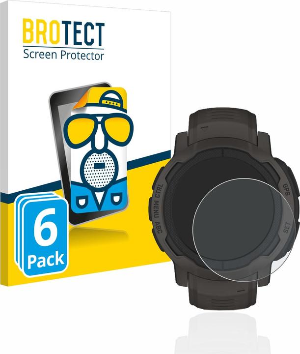 Produktbild BROTECT Entspiegelungs-Schutzfolie Displayschutz Matt (Instinct 2)