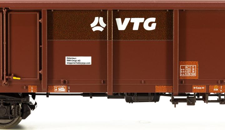Image du produit Piko Coffret de 2 wagons off. Wagon marchandises Eaos trafic betteravier CH VTG VI (Voie VI)