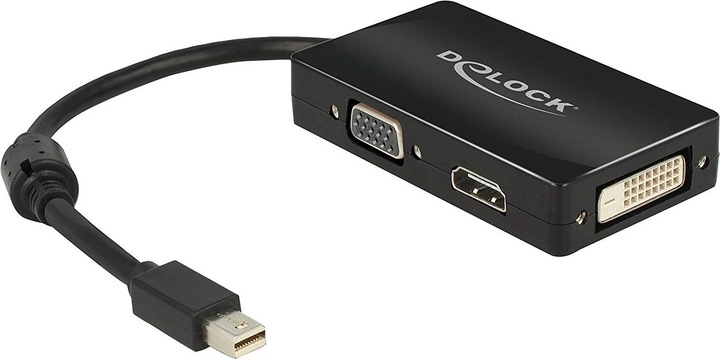 Produktbild Delock Mini DP zu (DVI, HDMI, VGA, 16 cm)