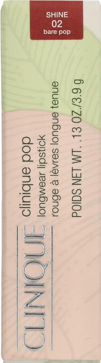 Produktbild Clinique Pop Longwear Lipstick Shine Bare Pop (Bare Pop)
