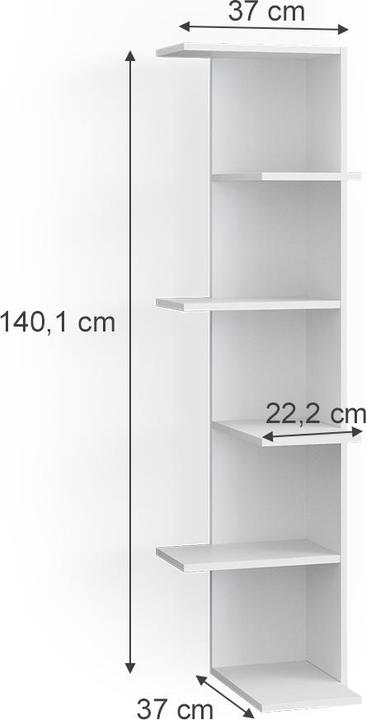 Image du produit Vicco Tera (37 x 37 x 140.5 cm)